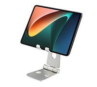 NIUCOM Soporte De Aluminio Universal, con Base Antideslizante, Ideal como Accesorio para Tener En Tu Mesa La Tablet, iPad O Smartphone