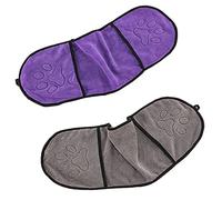 Niuhong 2 Pcs Telo Da Bagno In Microfibra per Animali Domestici Asciugamano Caldo Can i Accappatoio Asciugamano Morbido Grande Gatti Cani Asciuganti Assorbenti Assorbente Cani Ad Asciugatura Rapida
