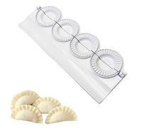 Niuhong Molde Plástico Hacer Bolas Masacortador Moldes Raviolis Dumplings Bricolaje Molde Hacer Albóndigas Bolas Masa Manualmente Prensa Moldeador Bolas Masa Cocinar Hacer Raviolis DIY