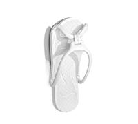 NIUHUAHUI Slippers, Pantuflas de viaje plegables for parejas: ligeras y cómodas for interiores y exteriores. for House Slides Shower Sandals(White,43 EU)
