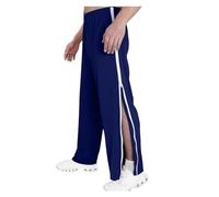 NIULI Pantalones De Rehabilitación For Hombres, Apertura, Entrenamiento Sueltos, Arrancados, Operativos, Deportivos Médicos, Postoperatorios, For Correr(Dark Blue,L)