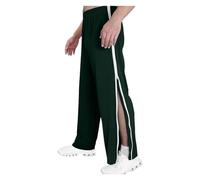 NIULI Pantalones De Rehabilitación For Hombres, Apertura, Entrenamiento Sueltos, Arrancados, Operativos, Deportivos Médicos, Postoperatorios, For Correr(Green,L)