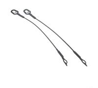 NiuLumea 2 cables de elevación de portón trasero 1987-2011 y 2011, para repuesto para OEM 4352190 4352191, correas de soporte de acero para puerta trasera
