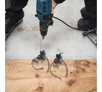 NiuLumea 2 interruptores de disparo de taladro eléctrico CC 72-24 V 16 A con control de velocidad y luz, destornillador inalámbrico de repuesto y herramientas eléctricas