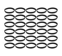 NiuLumea 30 arandelas de 40 mm, accesorios de tubería para fregadero, color negro, diámetro interior de 38 mm, diámetro exterior de 43 mm