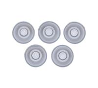 NiuLumea 5 juntas de silicona blanca para tapa de viaje, taza para botella de vacío, a prueba de fugas y reemplazo hermético