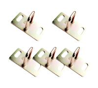 NiuLumea 5 piezas E-for Bike Saddle Lock Plate Pull Hook Electric Scooter Cojín, Construcción de Hierro, 40-50 para accesorios de repuesto