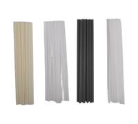 NiuLumea 50 unids para varillas de soldadura de plástico ABS PP PVC PE 200x10mm tiras coche Shell parachoques para reparación de tuberías de tanque