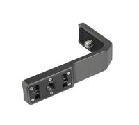 NiuLumea ABS - Soporte en L para cámaras de acción Insta360, X4, X3, interfaz de tornillo de 35.6 cm, tamaño compacto 8 x 45 x 2 cm, color negro