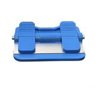 NiuLumea Accesorio de soldadura de aluminio antiquemaduras con soporte estable para tareas de soldadura de placa de circuito PCB (azul)