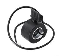 NiuLumea Acelerador de acelerador de pulgar eléctrico con sensor Hall, cable de 22 mm y 400 mm, compatible con/para PRO, negro