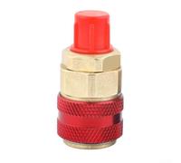NiuLumea Acoplador rápido rojo azul para una fácil carga del sistema de CA | Compatible con varios vehículos, esencial para técnicos, ideal para entusiastas del bricolaje, para un ajuste versátil
