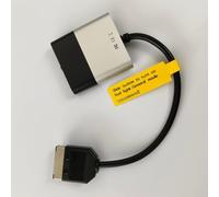 NiuLumea Adaptador de audio de coche 5.0 para Rover e interfaz de 30 pines, compatible con visualización de nombre de canción y control del volante, color negro