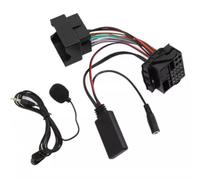 NiuLumea Adaptador de cable auxiliar de audio con micrófono externo CD30 CDC40 CD70 DVD90, compatible con H/para Corsa/para Zafira/para Vectra / / Antara (2003-2010)