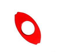 NiuLumea Adaptador de tienda de calentador diésel de 3 pulgadas, puerto sellado aislado, tiendas de campaña RTT, cabañas de pesca en hielo, placa de conexión de conducto de 76 mm (rojo)