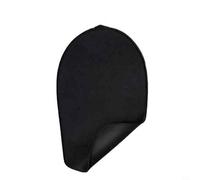 NiuLumea Alfombrilla deslizante de 4.5 a 5 cuartos de galón, batidoras de pie inclinable, compatible con modelos artesanales y clásicos, y contador de tela para protección, negro/rojo (negro)