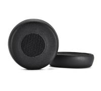 NiuLumea Almohadillas de piel sintética suave compatibles con Jabra para Evolve 75 Series, espuma de alta densidad para cojines de repuesto para llamadas y música, paquete de 2