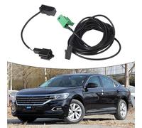 NiuLumea Arnés de cableado de micrófono para teléfono RCD510, RNS315 y MFD3 con cable de 4 m, color negro y verde, compatible con sistemas de radio