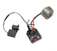 NiuLumea Asamblea sin cepillo del estator del taladro del martillo de 36V DC modelo 04237, tablero de control del metal y del plástico con diseño de 6 hilos