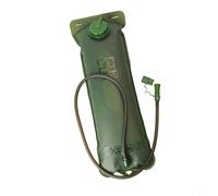 NiuLumea Bolsa de agua plegable de 3 litros con filtro, para TPU a prueba de fugas, paquete de hidratación para senderismo, ciclismo, camping, verde