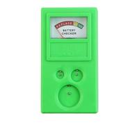 NiuLumea Botón verde probador de batería, detector de energía, celda de moneda, CR2032 AA AAA, indicador LED, dispositivo de medición