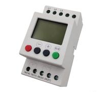 NiuLumea CA trifásica 380V de la retransmisión del protector del voltaje, exhibición del LCD sobre el fracaso de la fase del voltaje para la maquinaria industrial del dispositivo de la protección