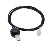 NiuLumea Cable de polea de fitness de 5 mm con revestimiento de plástico, para sistemas de polea de repuesto para gimnasio en casa, máquinas y estaciones de cable (2-6 m) (6 metros)