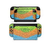 NiuLumea Calcomanías protectoras decorativas para Nintendo Switch 2, material resistente a los arañazos, fácil aplicación sin colores vibrantes, 21,5 x 12,9 cm