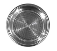 NiuLumea Canasta de filtro presurizada de dos capas de 54 mm, para máquinas de café domésticas, para acero inoxidable, compatible con un solo disparo y doble tiro