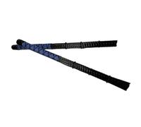 NiuLumea Cepillo de tambor para percusión de cajón, cepillo ondulado de varilla de nailon para juego de batería, baqueta profesional de 36 cm con textura de sonido apretada, color negro