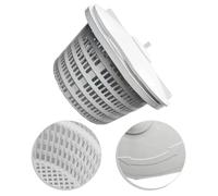 NiuLumea Cesta de skimmer de piscina con tapa compatible con SPX1091LX SPX1091WM, capacidad de 15 L, colector de desechos de plástico blanco