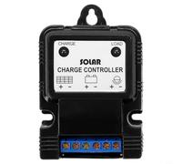 NiuLumea Controlador de carga solar 6V/12V 3A batería para cargador con puerto USB, sobrecarga y cortocircuito para protección hogar jardín sistemas de energía alternativos
