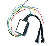 NiuLumea Controlador de señal de maletero de coche compacto con luces de flujo secuencial, para doble voltaje 12V/5V señal de giro y módulo de lámpara de freno para exterior automático (5V)