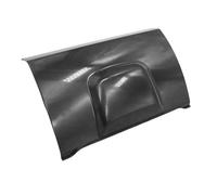 NiuLumea Cubierta de enganche de remolque central para parachoques trasero W163 ML320 ML350 1998-2005, ABS negro para pieza de repuesto compatible con A1638801105