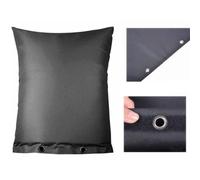NiuLumea Cubierta impermeable Oxford 600D para evitar el reflujo, tubo exterior para aislamiento, bomba de pozo, 43 x 53 cm, color negro