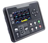 NiuLumea DC62D - Controlador de grupo electrógeno para monitoreo de grupos electrógenos de gas diésel con pantalla LCD a color de 4.3 pulgadas, interfaz RS485/USB, IP54 impermeable, microprocesador de