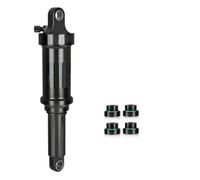 NiuLumea Downhill Mountain - Amortiguador trasero para bicicleta 165190210230 mm con forro de 8 x 24 mm, marco de aleación de aluminio, presión máxima de 300 psi, válvula AV, para negro