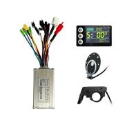 NiuLumea E-for bike S866 Panel de instrumentos de pantalla a color con controlador de onda sinusoidal 17A26A, 24V36V48V, conector del acelerador SM, IP65 impermeable, motores sin escobillas, incluye