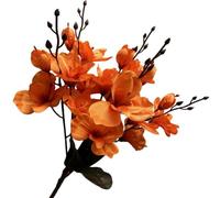 NiuLumea Elegante magnolia artificial de bajo mantenimiento para decoración del hogar, arreglo floral de tela realista, se limpia con un paño, no necesita riego