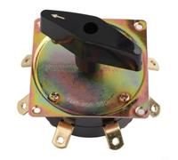 NiuLumea Equipo rotatorio industrial de la soldadura del interruptor de leva 25A, engranaje de control de corriente de varios pasos 380V con la vivienda aislante (cobre 8)