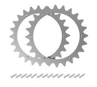 NiuLumea Espigas de acero antideslizantes para cortacéspedes robot Segway NaviMow i105E i108E, clavos de tracción, tierra áspera, plata para piezas de repuesto TLSE-01