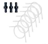 NiuLumea Espumador de silicona para máquina de café, 38 cm, talco apto para alimentos, compatible con Impressa E60/E8/para ENA Serie 9, paquete de 6 con 3 tetinas