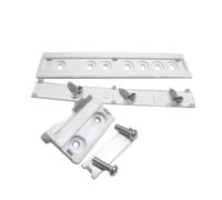 NiuLumea Estante deslizante de plástico para frigorífico incorporado, para modelos Hisense, color blanco, diseño de deslizamiento suave, fácil instalación con tornillos