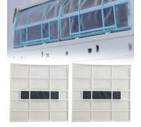 NiuLumea Filtro de aire acondicionado accesorio para unidad interior, malla colgante a prueba de polvo, modelos seleccionados, 2 unidades