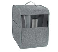 NiuLumea Funda impermeable para cafetera K-for Classic y K-Select, nailon con interior forrado, 34 x 33 x 26 cm, color gris