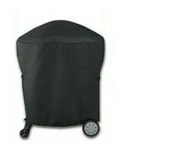 NiuLumea Funda para parrilla Weber Q1000 Q2000, para barbacoa de gas resistente al agua para protección, 54 x 76 x 69 cm, poliéster negro