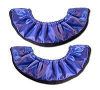 NiuLumea Funda protectora para patines de hockey y patinaje artístico, suela de tela Oxford elástica con forro de franela absorbente, parte inferior de cincha gruesa lista para caminar, paquete de 1