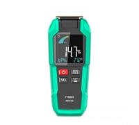 NiuLumea FY8868 Medidor de humedad no destructivo de madera, probador sin pines de alta precisión con pantalla a color de 2.5 pulgadas, 1-80% para rango, papel de 50 mm de profundidad, madera