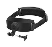 NiuLumea Hands- Headband Action6, soporte de montaje estabilizado ABS, 15 x 15 x 3 cm, negro, deportes de acción y filmación en movimiento