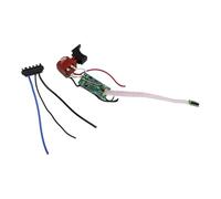 NiuLumea Interruptor de repuesto y conector de placa de control para taladro Worx WU390 WX390 WX3901 WU3909 20V H3